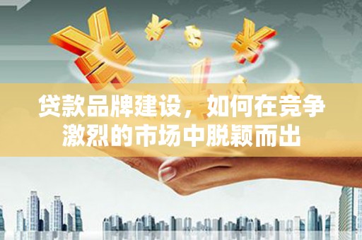 岗巴贷款品牌建设，如何在竞争激烈的市场中脱颖而出