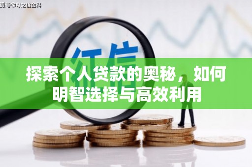 岗巴探索个人贷款的奥秘，如何明智选择与高效利用
