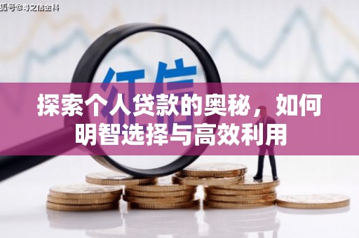 岗巴探索个人贷款的奥秘，如何明智选择与高效利用