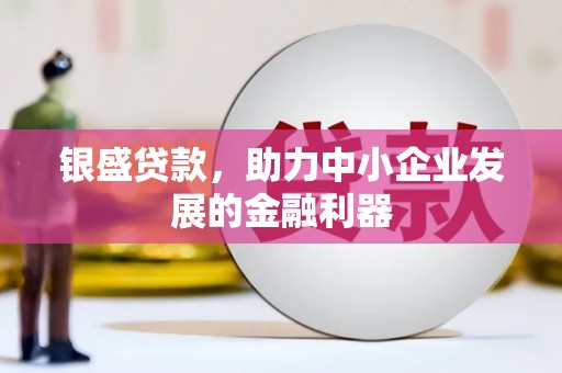 岗巴银盛贷款，助力中小企业发展的金融利器