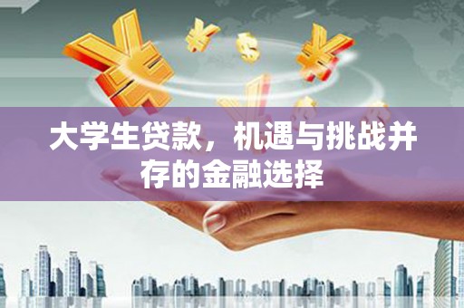 岗巴大学生贷款，机遇与挑战并存的金融选择